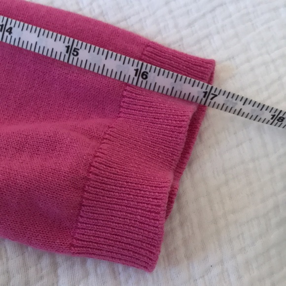 Banana Republic Cardigan Button Down 3/4 Sleeve Bubble Gum Pink Size Small - Picture 8 of 16